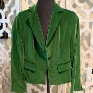 Green Talbots blazer, Sz 4
